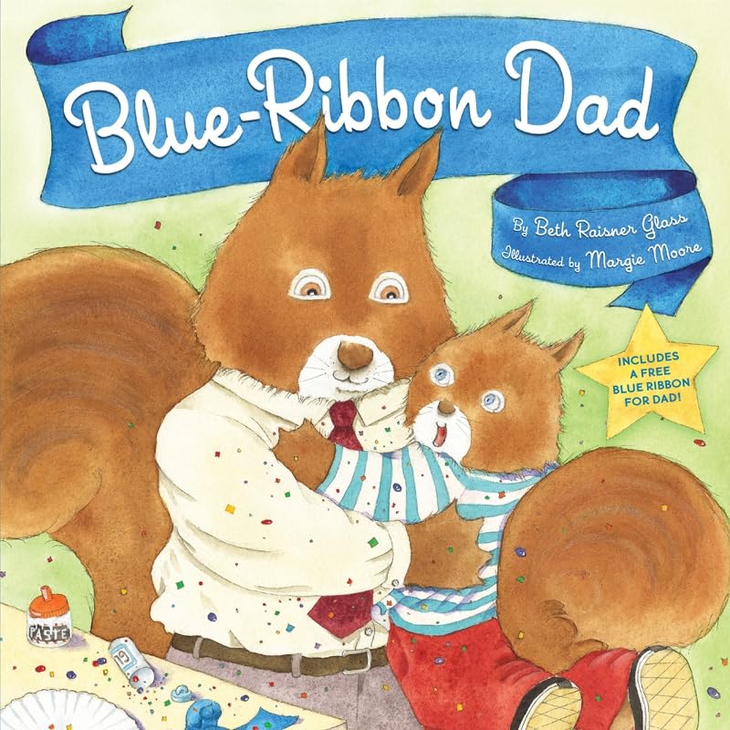 Blue-Ribbon Dad - Best Father's Day Gift for Dad, Husband & Grandpa - Perfect for Birthday, Anniversary & Special Occasions