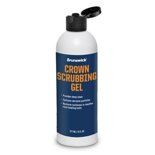 Brunswick Crown Scrubbing Gel 6 oz - Deep Cleaning Tooth Stain Remover for Coffee & Smoking - Perfect for Whitening Teeth at Home & Travel Dental Care