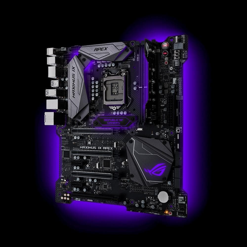 ASUS ROG MAXIMUS IX APEX Z270 Gaming Motherboard - Intel Z270 Chipset, LGA 1151, ATX Form Factor - Perfect for High-End Gaming PCs and Overclocking (3-Year Warranty)