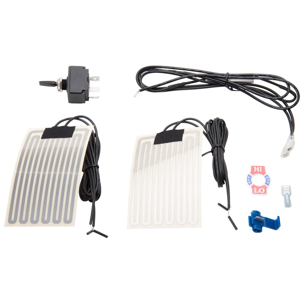Tusk Grip Heater Kit - Universal Motorcycle Hand Warmers for Cold Weather Riding - Perfect for Snowmobiles, ATVs, and Dirt Bikes in Winter