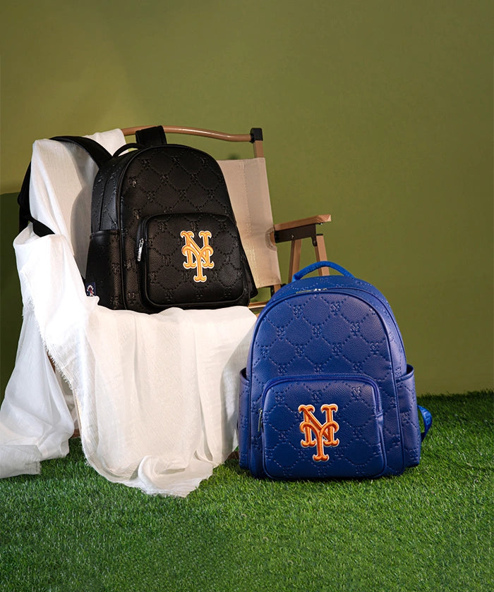 MLB New York Mets Official Baseball Backpack for Men & Women - Durable Sports Bag for School, Travel, and Games