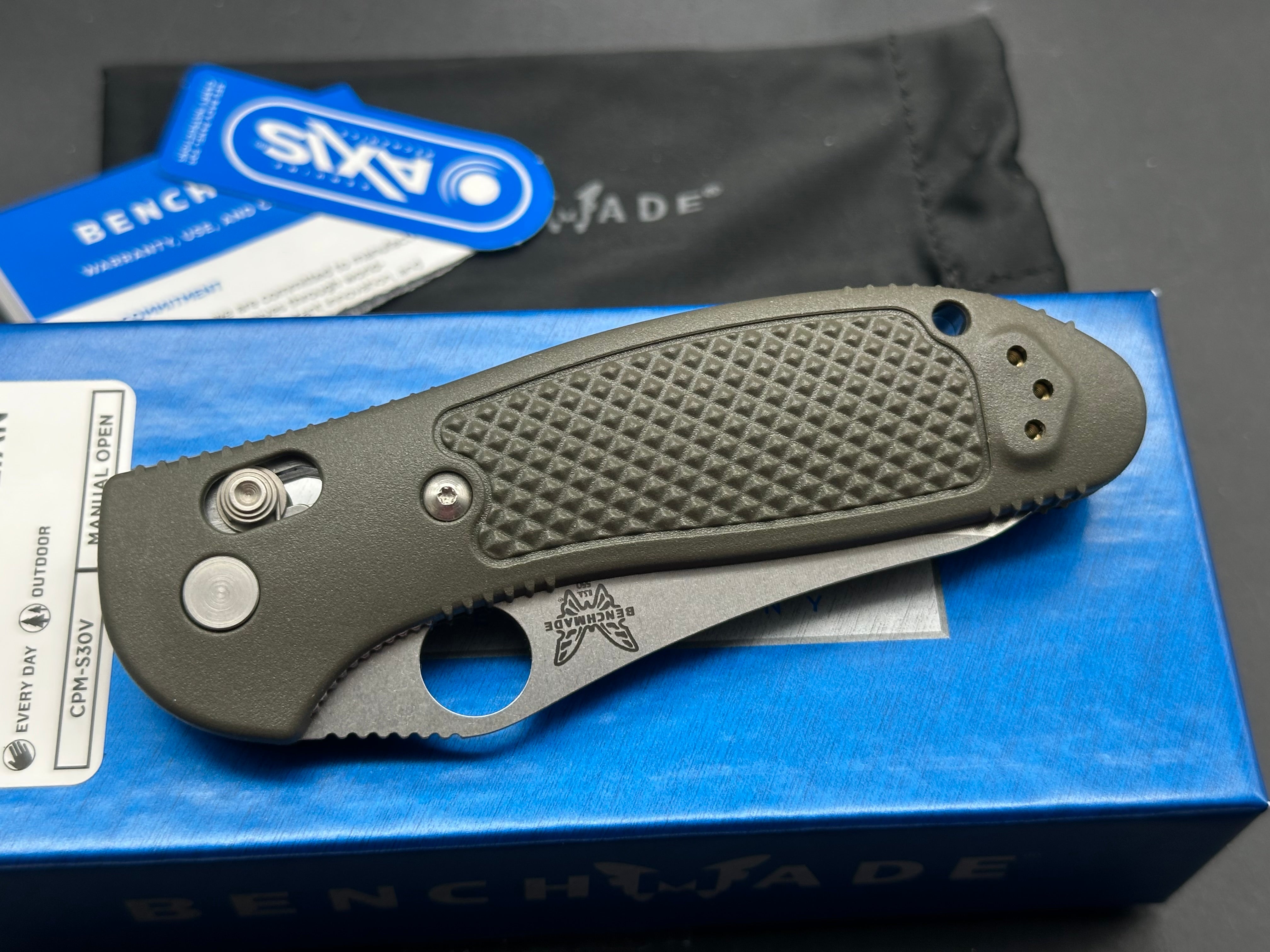 Benchmade Griptilian Custom Folding Knife - 3.45