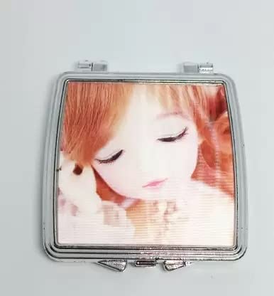 AK Portable Pocket Mirror for Women - Travel & Makeup Essential
