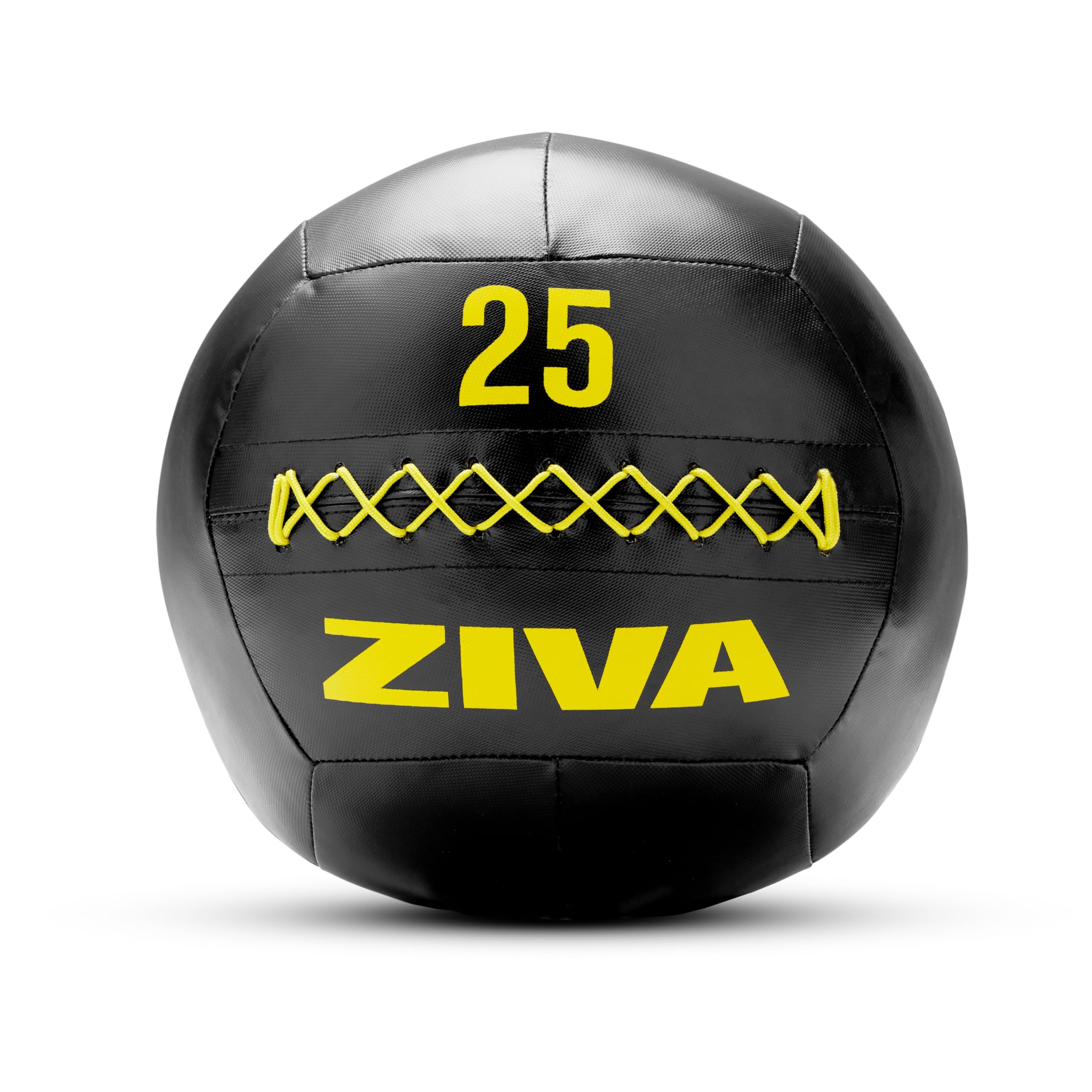 ZIVA Soft Wall Medicine Ball – Durable Weighted Exercise Ball for Strength Training, CrossFit, and Conditioning – Multiple Colors & Weights (2-30 lbs) – Perfect for Home Gym, HIIT Workouts, and Physical Therapy