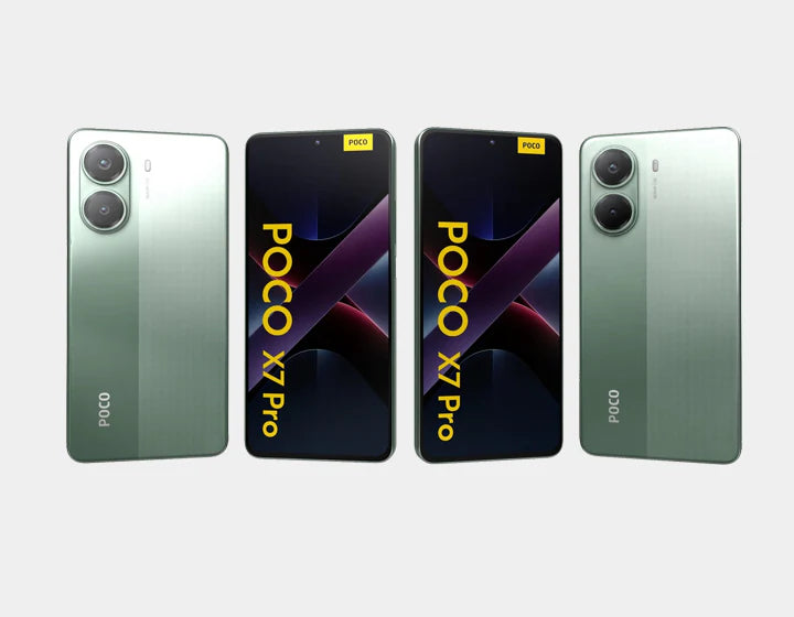 Xiaomi Poco X7 Pro 5G Smartphone - 256GB ROM 8GB RAM - Dual SIM GSM Unlocked - Green - Fast Performance for Gaming & Streaming
