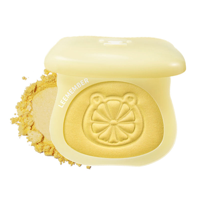 LEEMEMBER Lemon Drop Multi Glow Powder - Highlighter & Illuminating Makeup for Face & Body | Perfect for Parties, Festivals & Night Out Glam