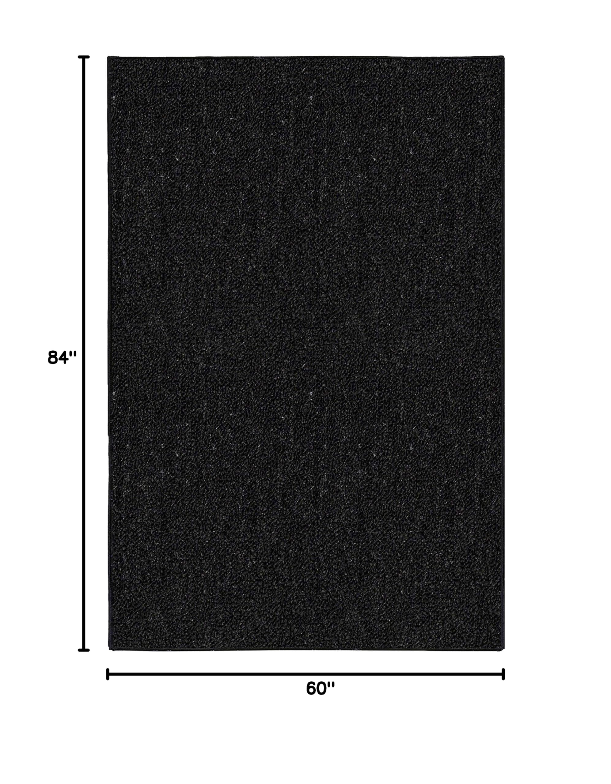 Stain & Fade Resistant 5' x 7' Rectangle Indoor Outdoor Area Rug - Pet & Kid Friendly, Easy Care, Made in USA | Perfect for Patio, Deck, Living Room & Wedding Decor