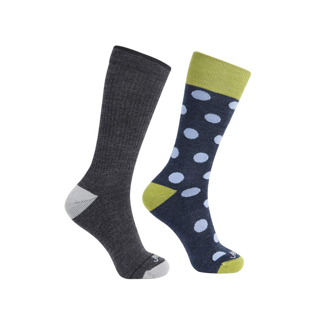 JAVIE Merino Wool Crew Socks for Men & Women - Ultra Soft Cushioned Arch Support Athletic Socks - Lightweight Hiking & Running Socks - Perfect for Workout, Outdoor Activities & Daily Wear