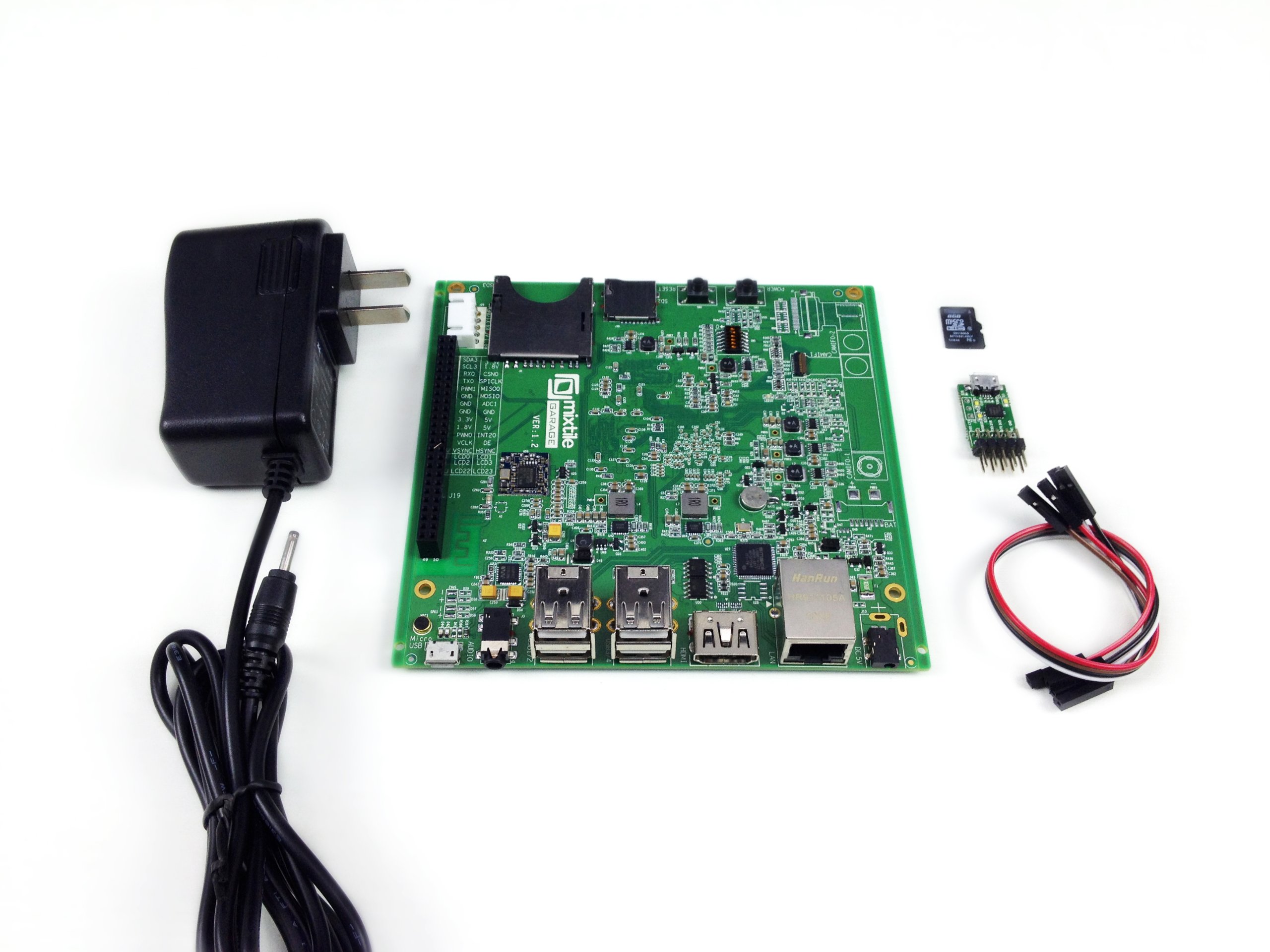 Liamo Mixtile Open Source Hardware Kit with Accessories - DIY Electronics Projects, IoT Prototyping & Maker Tools for Raspberry Pi & Arduino