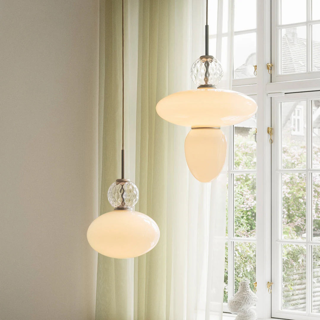 Modern Rizzatto Pendant Light - Sleek Hanging Fixture for Kitchen Island, Dining Room, or Bedroom Lighting | Energy Efficient LED Ceiling Light Fixture
