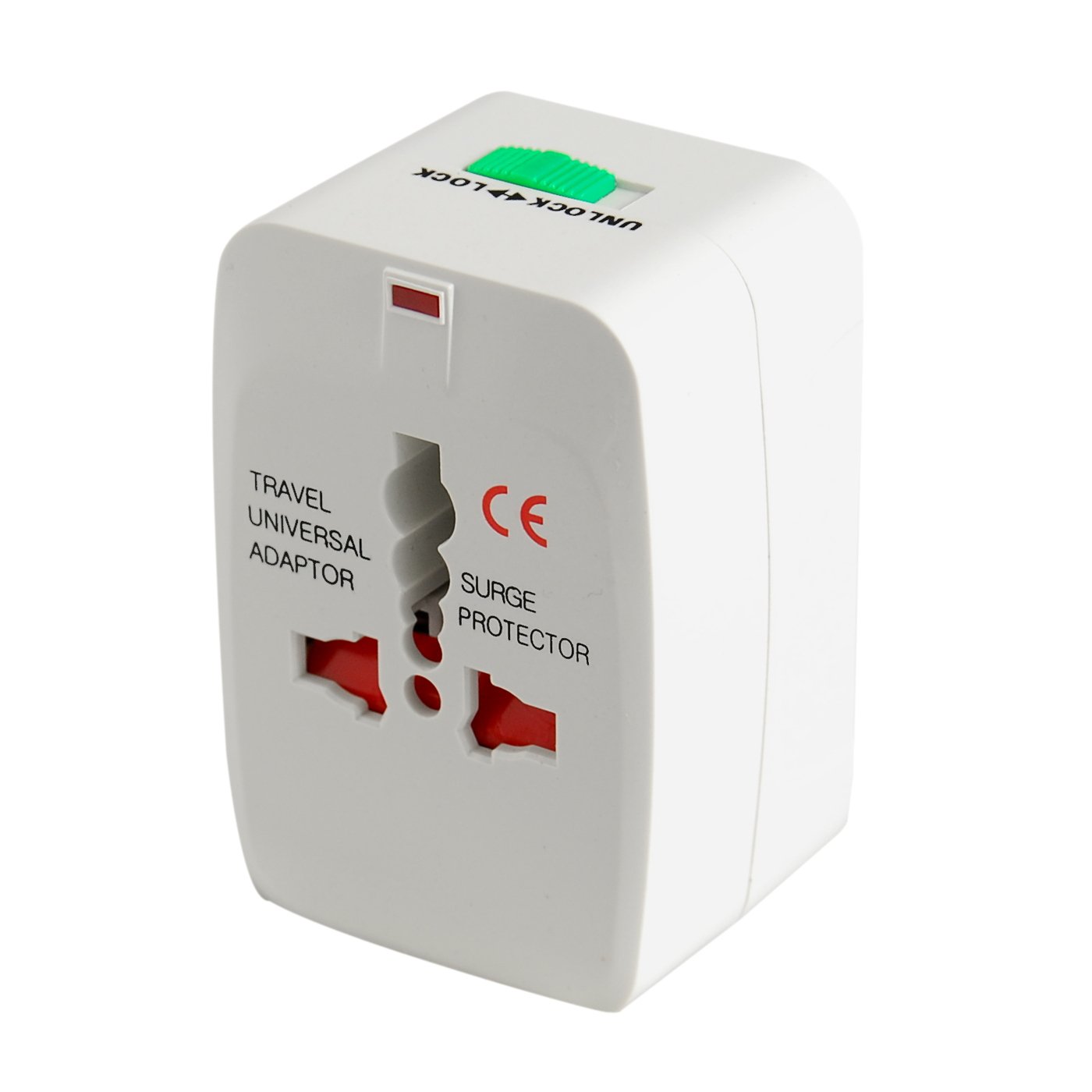 Universal All-in-One AC Wall Power Outlet Converter Adapter - Worldwide Travel Adapter for Laptops, Phones & Devices - Perfect for Hotels, Airports & International Travel
