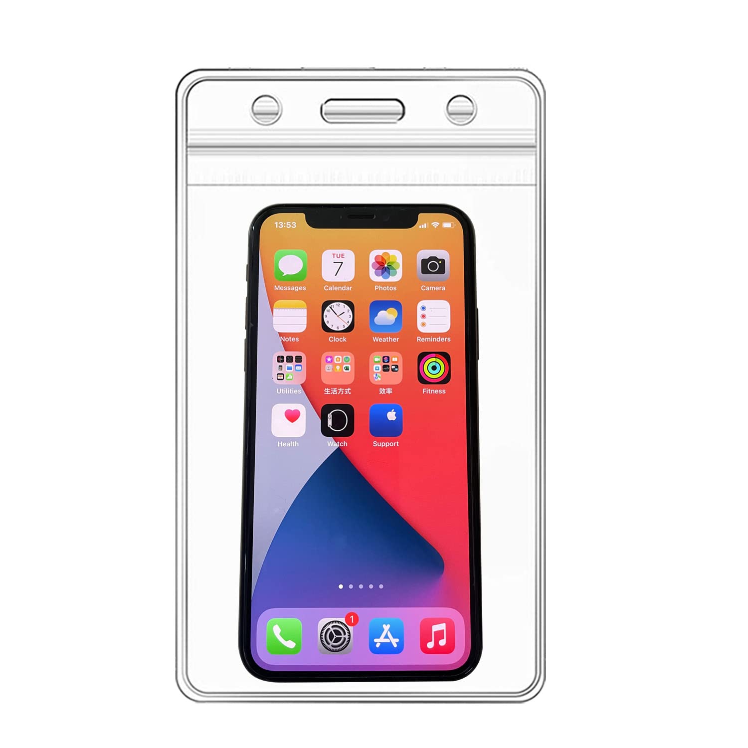LGEGE 24-Pack Vertical ID Card Holders - Waterproof Badge Protectors for Work, School & Events (6×4
