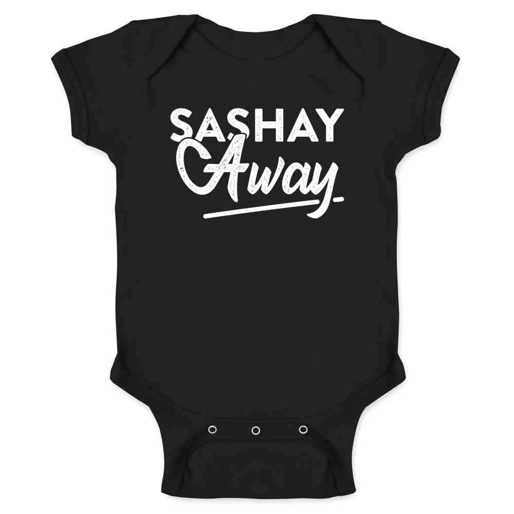 Pop Threads Sashay Away Funny Drag Queen Quote T-Shirt for Baby, Toddler, Kids - Boys & Girls Unisex Tee | Perfect for Pride Events, Costume Parties & LGBTQ+ Celebrations