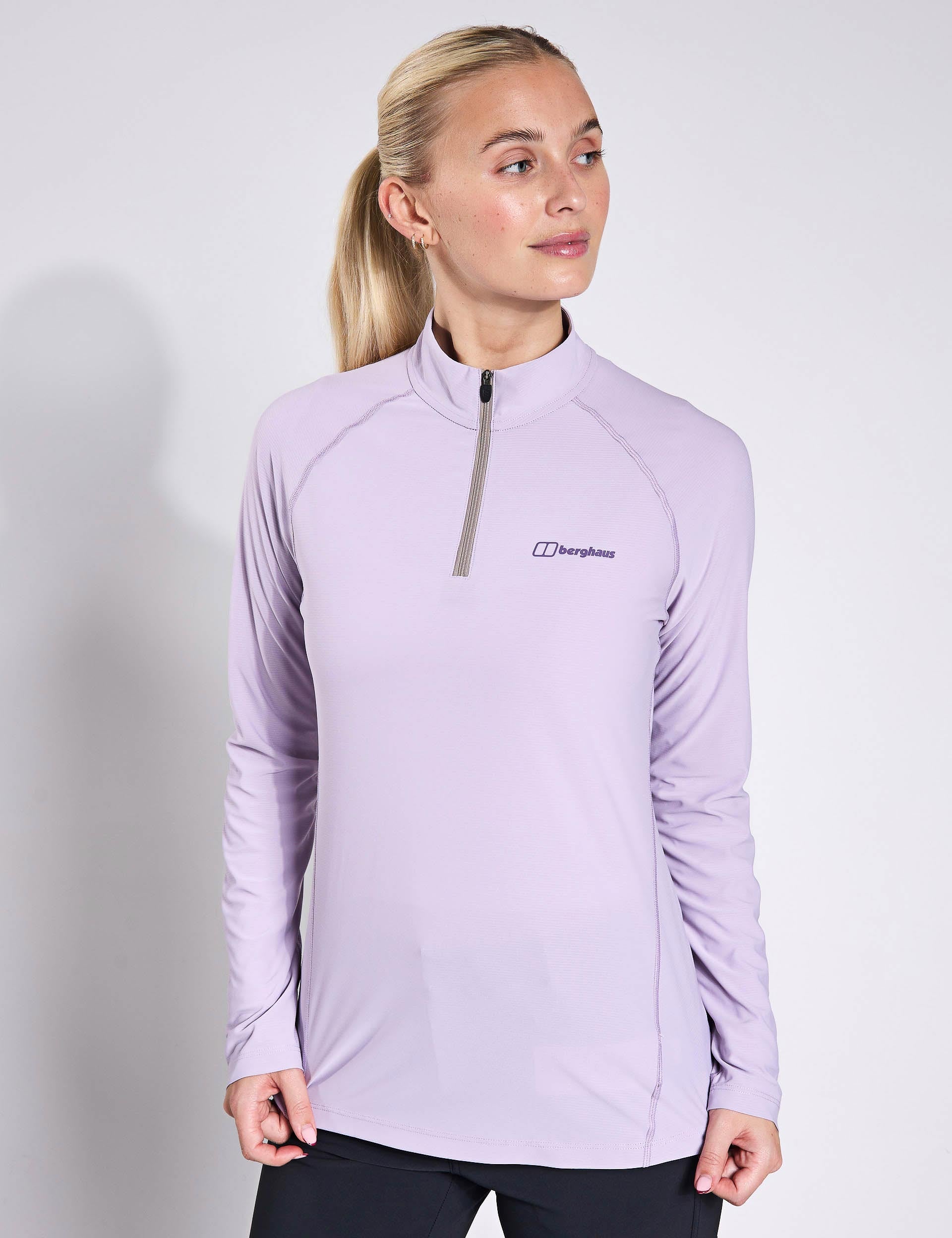 24/7 Tech Long Sleeve Half Zip T-Shirt for Men - Moisture Wicking & Breathable Workout Top - Perfect for Gym, Running & Outdoor Activities