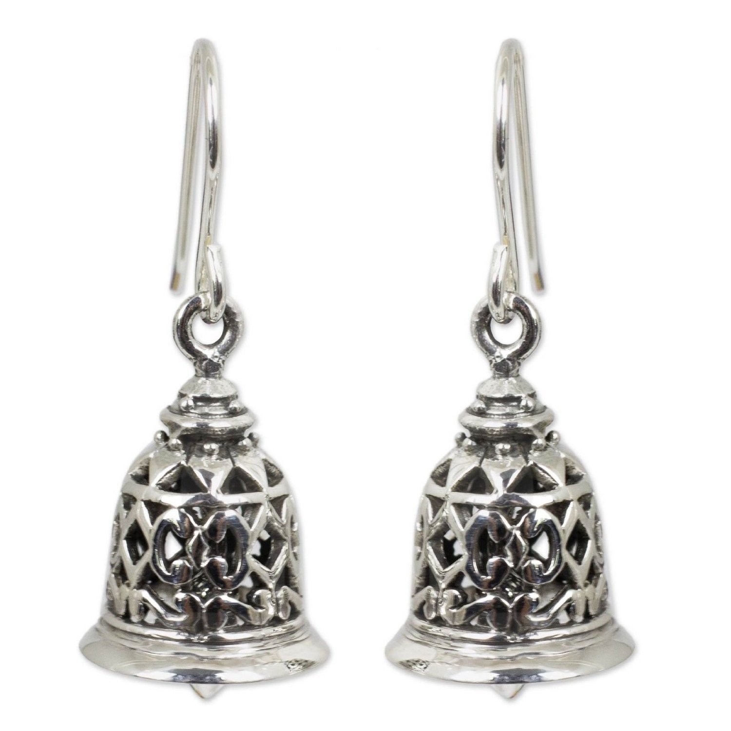 925 Sterling Silver Bell Dangle Earrings for Women - Elegant Boho Jewelry for Parties, Weddings & Everyday Wear