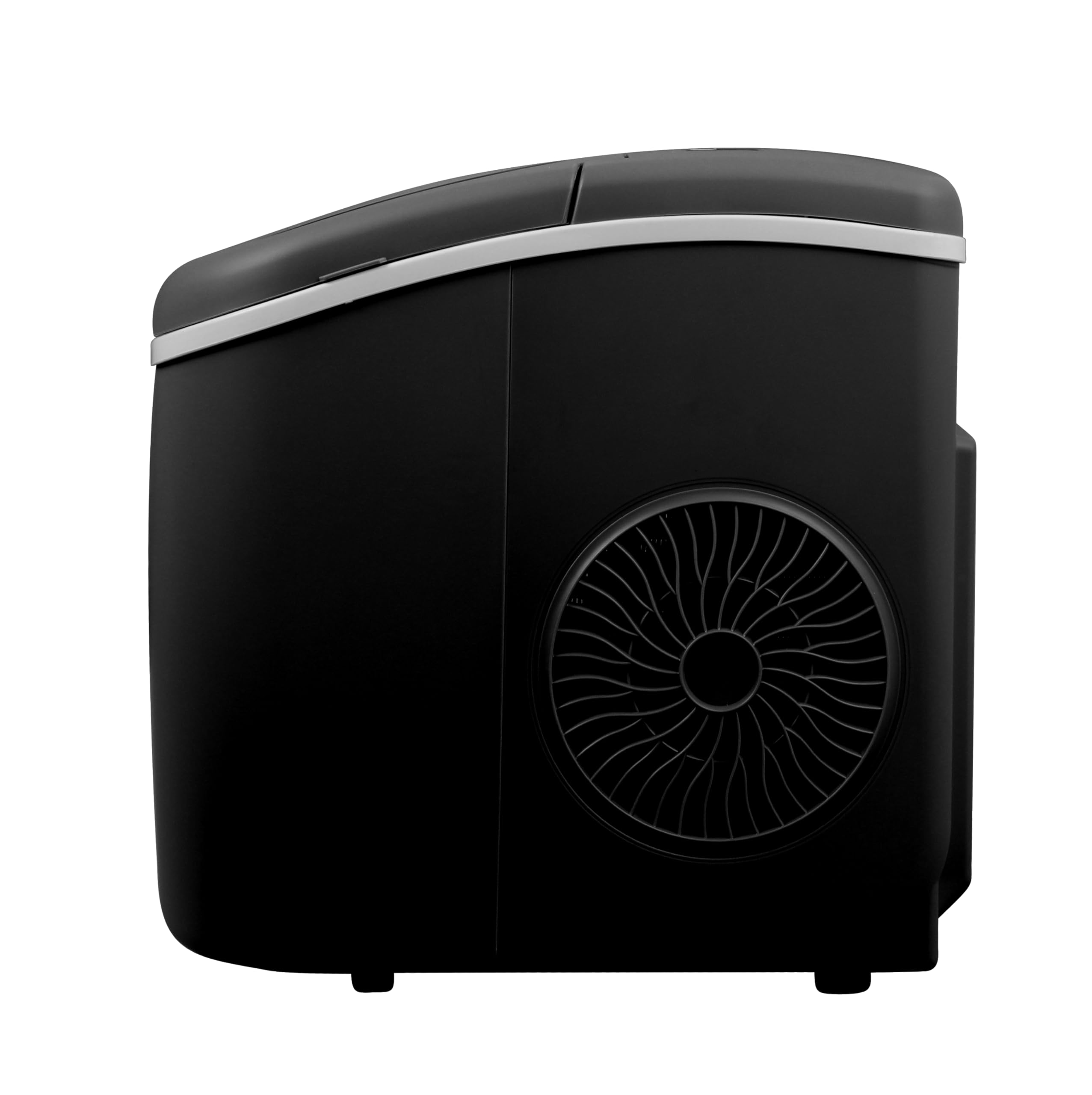FRIGIDAIRE EFIC128AMZBLK Compact Countertop Ice Maker - 26 lbs Daily Output, Black - Perfect for Home, Office, and Small Business Use