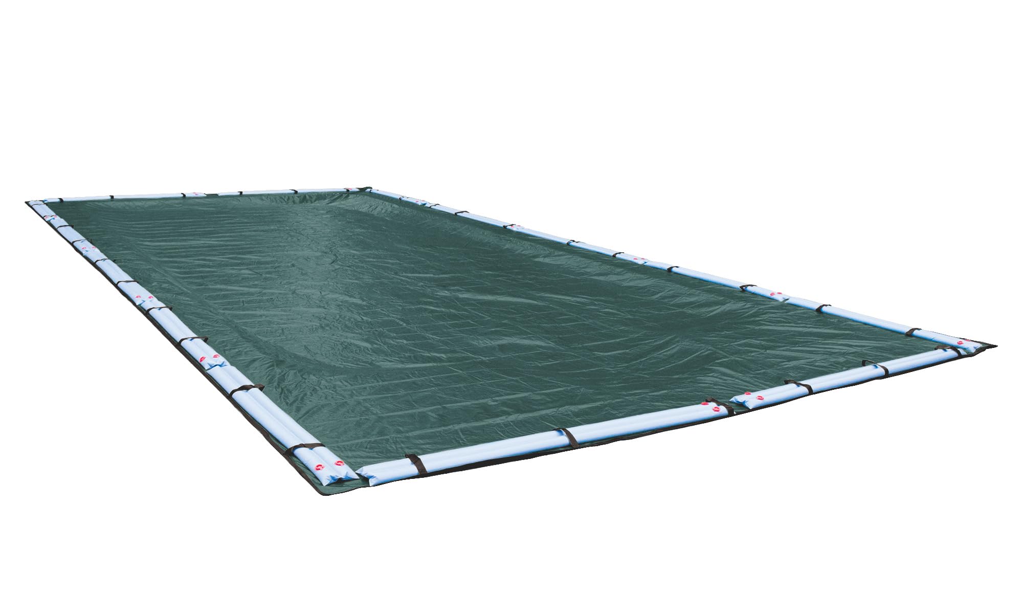 Pool Mate 391624R-PM 16x24 ft Commercial-Grade Winter In-Ground Pool Cover - Heavy Duty Teal Green - Perfect for Winter Protection & Above Ground Pools