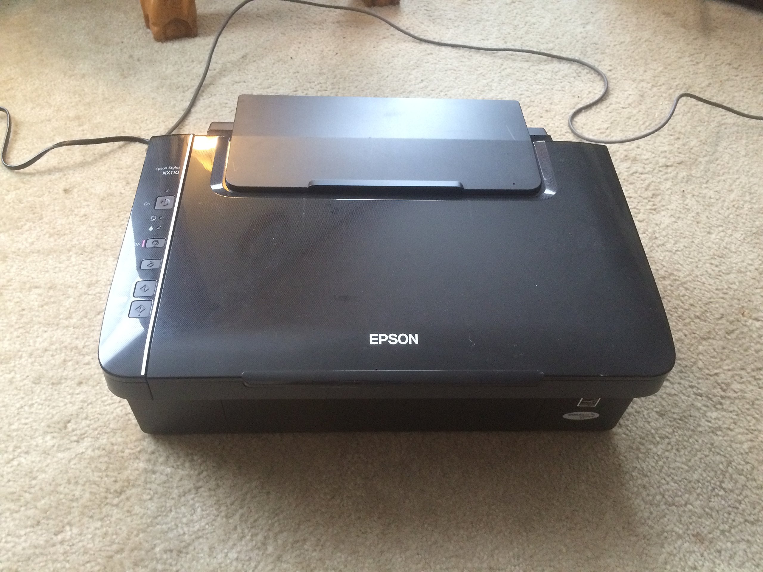 Epson Stylus NX110 All-in-One Printer with Scanner, Copier & Fax | Wireless Printing for Home & Office | Compact Design for Small Spaces | Perfect for Documents, Photos & School Projects