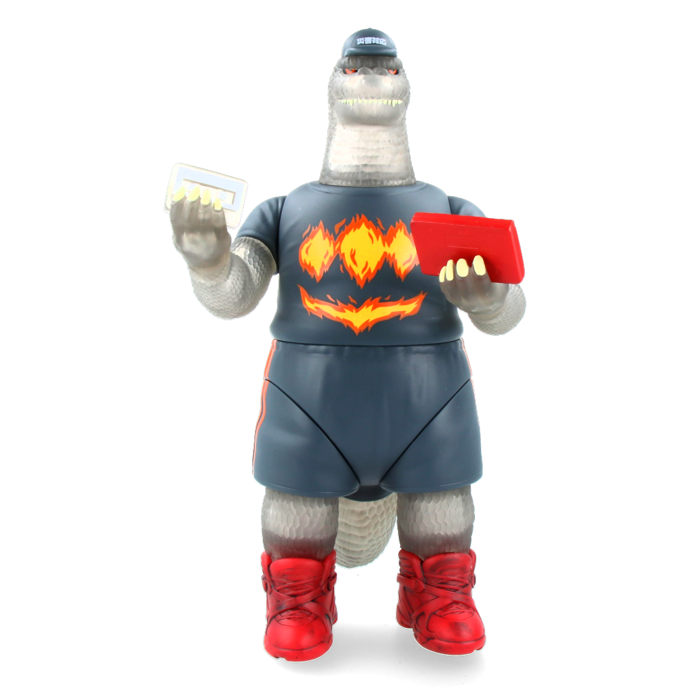 Giant Nozilla Fire Version - Large Dinosaur Plush Toy for Kids, Soft Stuffed Animal for Boys & Girls - Perfect for Birthday Gifts, Room Decor, and Cuddling