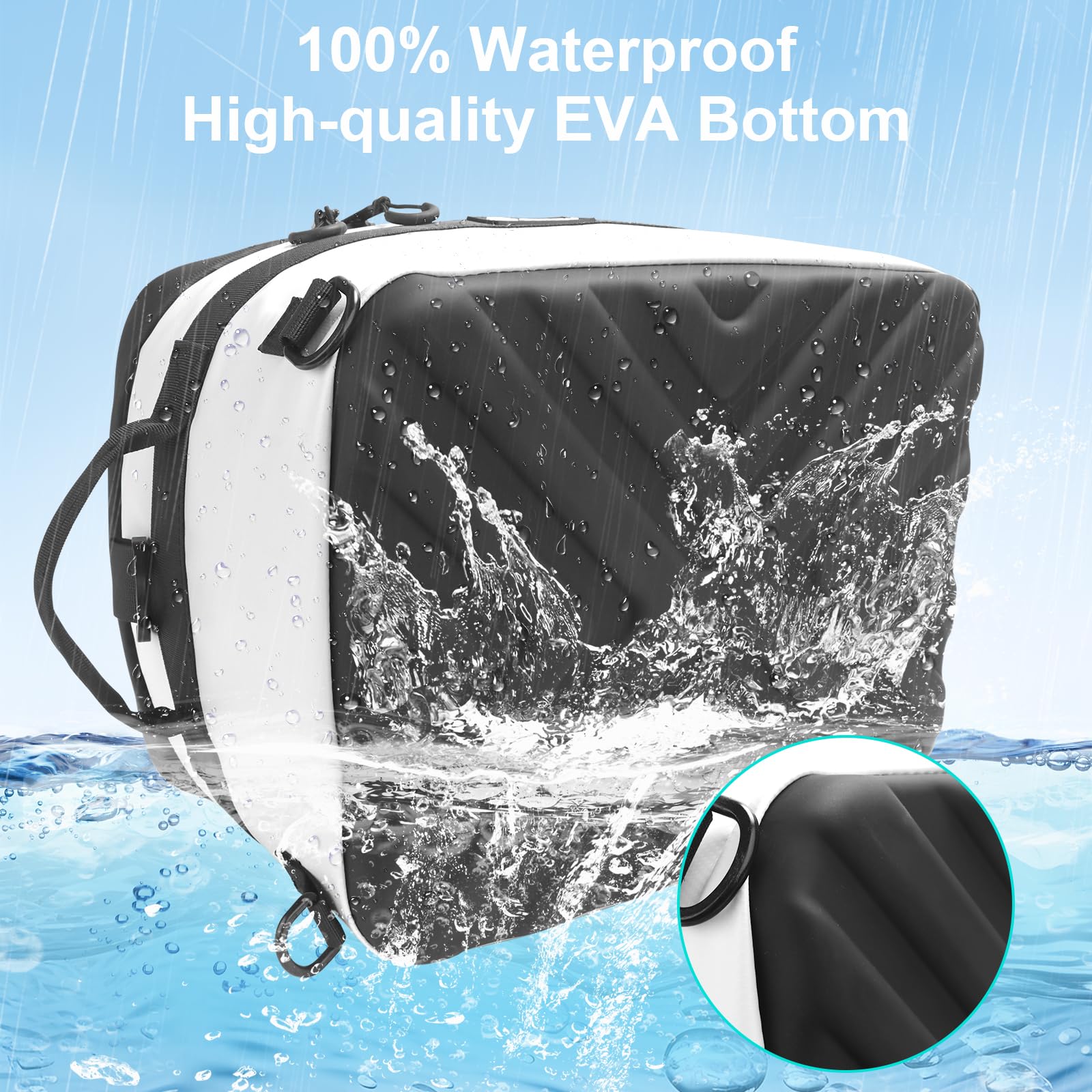 **Premium Waterproof SUP Cooler Bag - Leakproof Inflatable Cooler for Stand Up Paddle Board & Kayak - Essential Paddleboard Accessory for Drinks & Snacks Storage - Perfect for Beach, Lake & Outdoor Adventures**