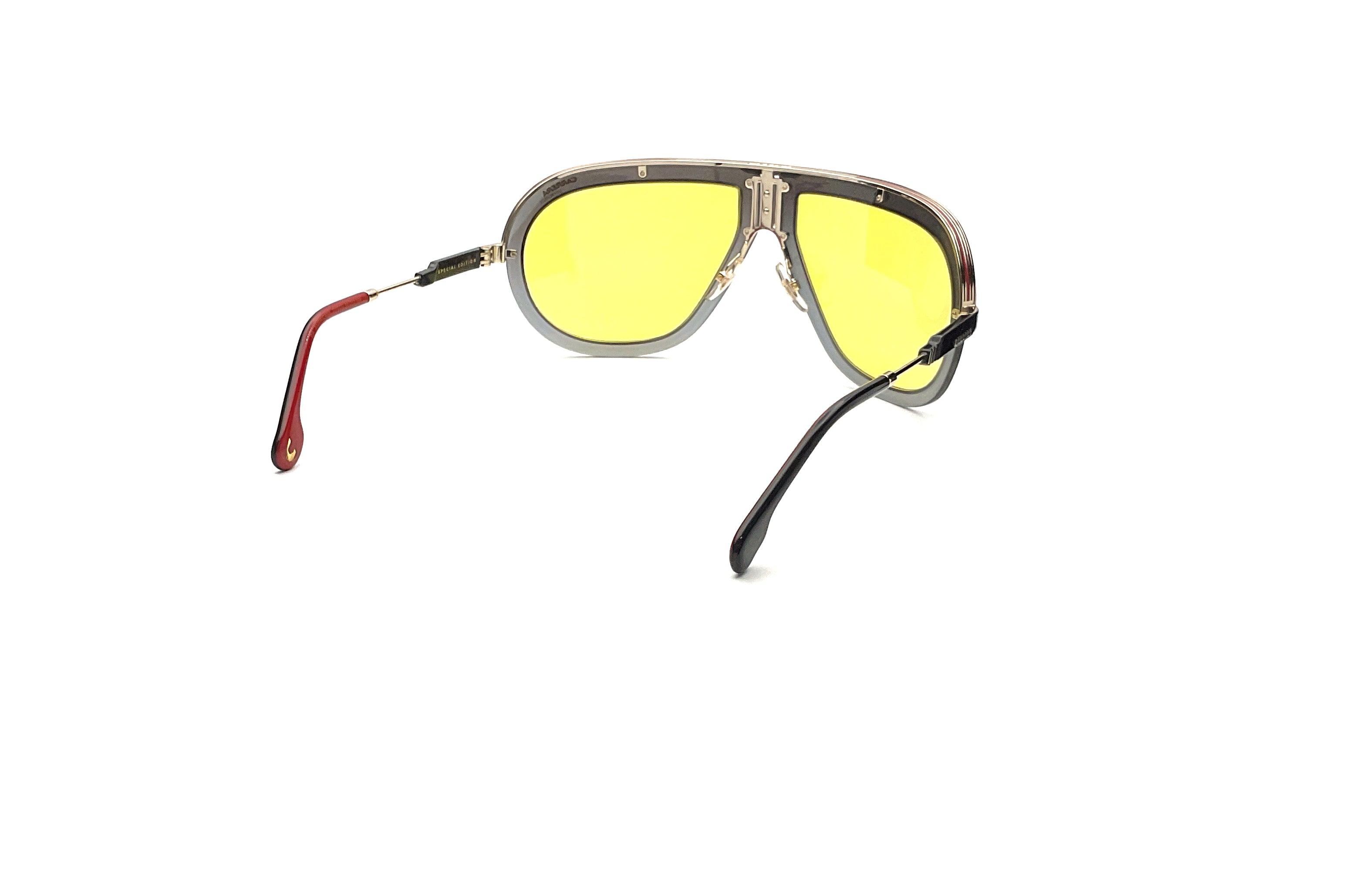 Carrera CA Americana Gold Sunglasses - Classic Aviator Style for Men & Women - Perfect for Driving, Travel & Outdoor Activities