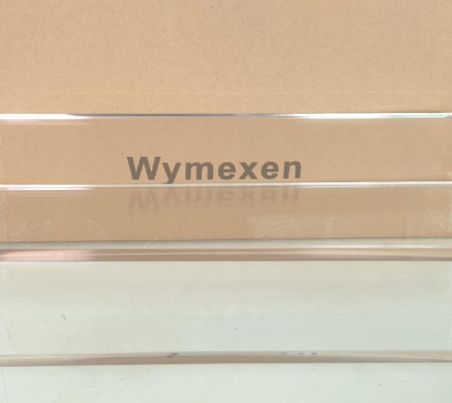 Wymexen 2-Tier Acrylic Monitor Stand Riser - 16 Inch Clear Computer Monitor Stand for iMac, PC, Desktop, Laptop & TV with Storage Space - Perfect for Home Office & Workspace Organization