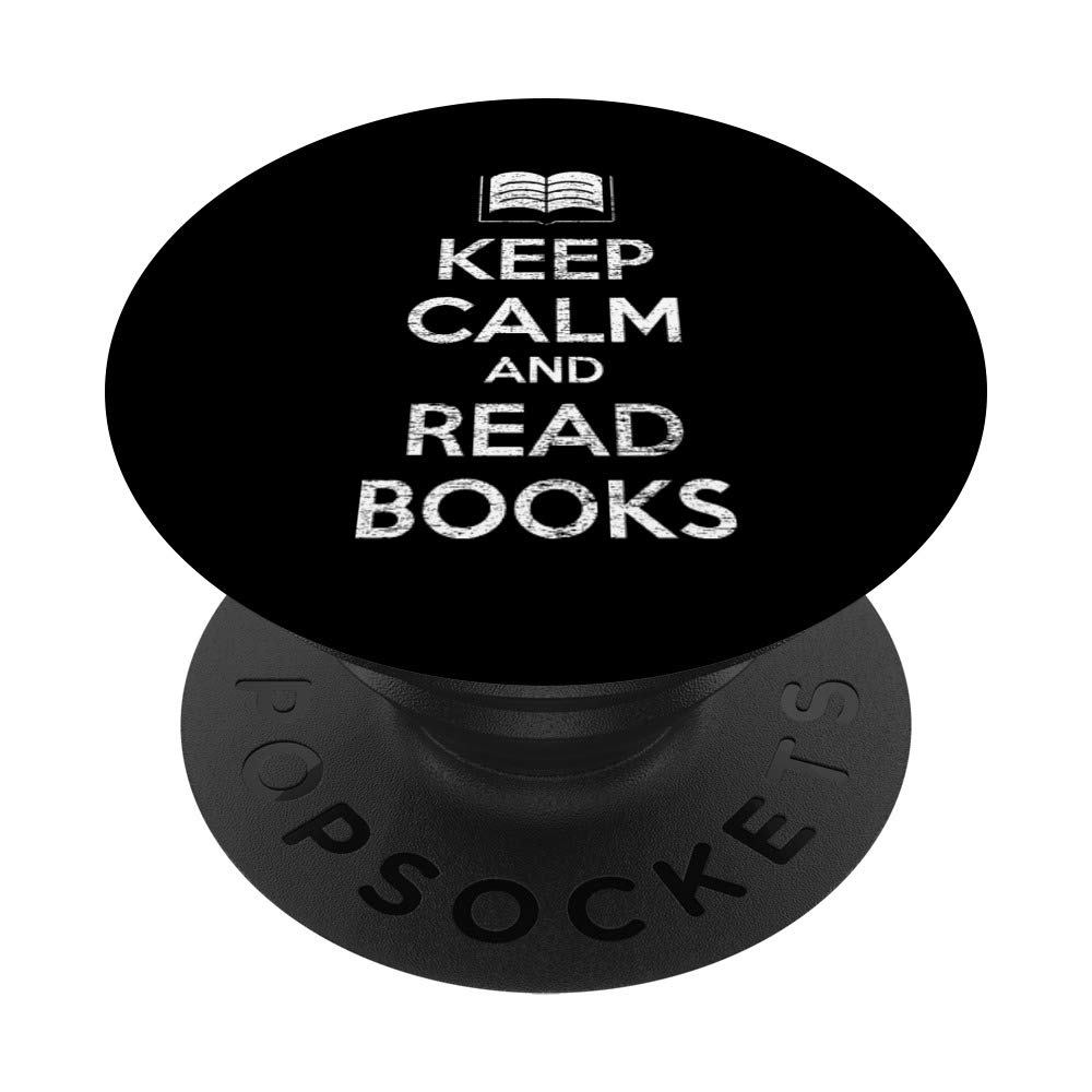 Keep Calm And Read Books - Inspirational Library & Librarian Gifts - Perfect for Book Lovers, Teachers & Reading Enthusiasts