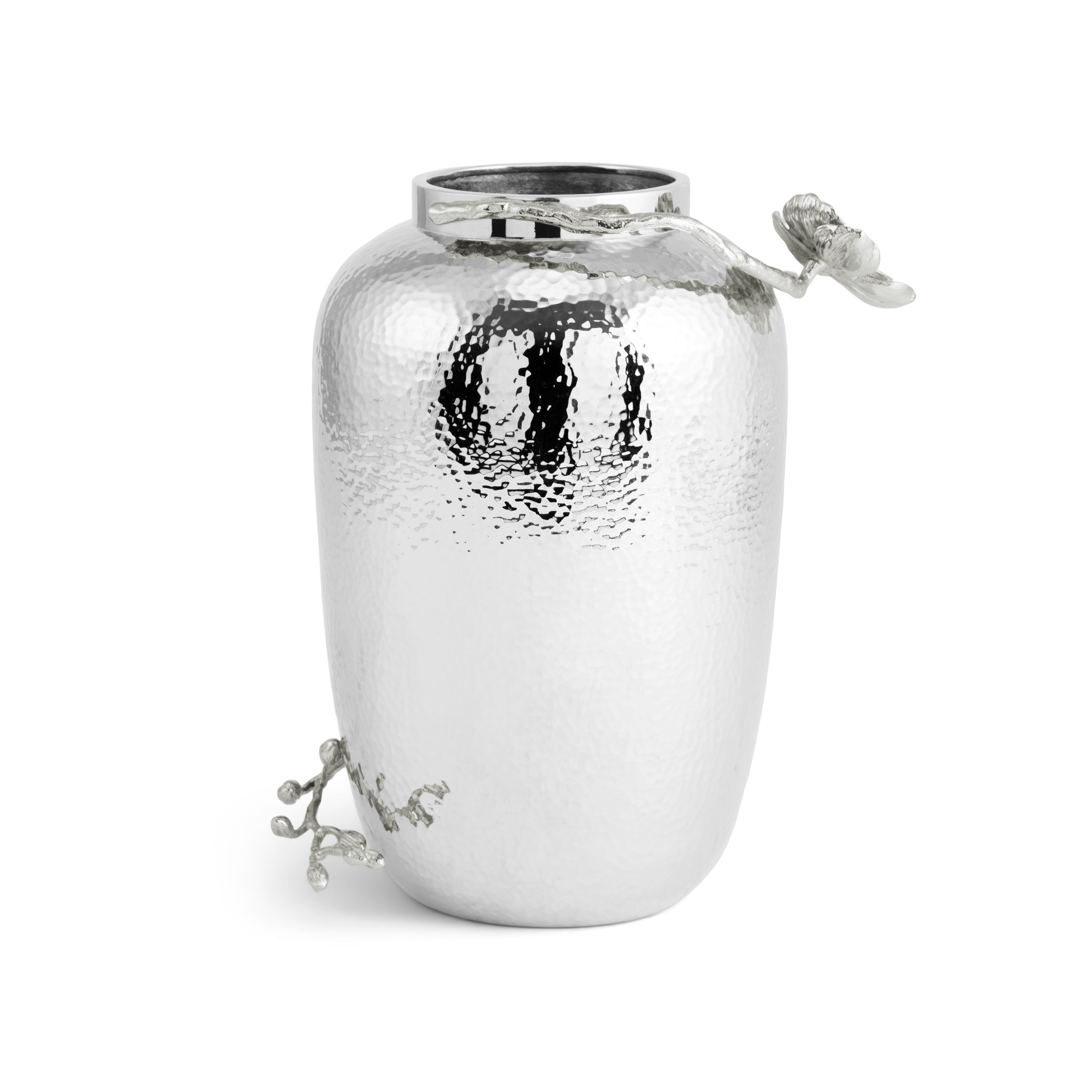 Elegant White Orchid Vase - Modern Ceramic Flower Pot for Home Decor, Wedding Centerpieces & Office Desk Accessories