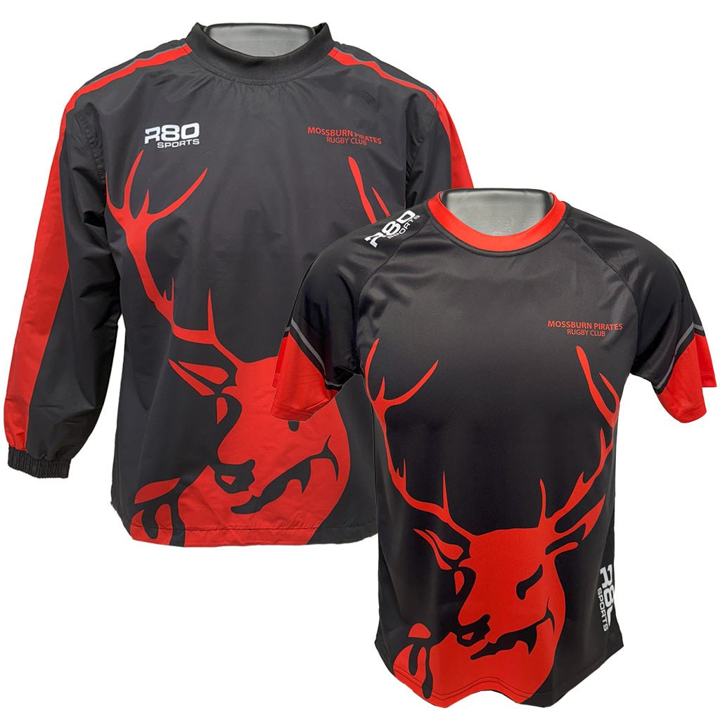 R80 Sports Jacket and T-Shirt Team Set - Breathable Athletic Outfit for Men & Women - Perfect for Basketball, Soccer & Outdoor Training