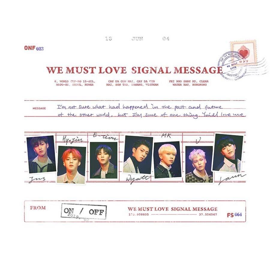 ONF 3rd Mini Album 'WE MUST LOVE' - K-Pop Music CD for Fans, Collectors & Gift Ideas - Perfect for Dance Practice, Parties & K-Pop Collections