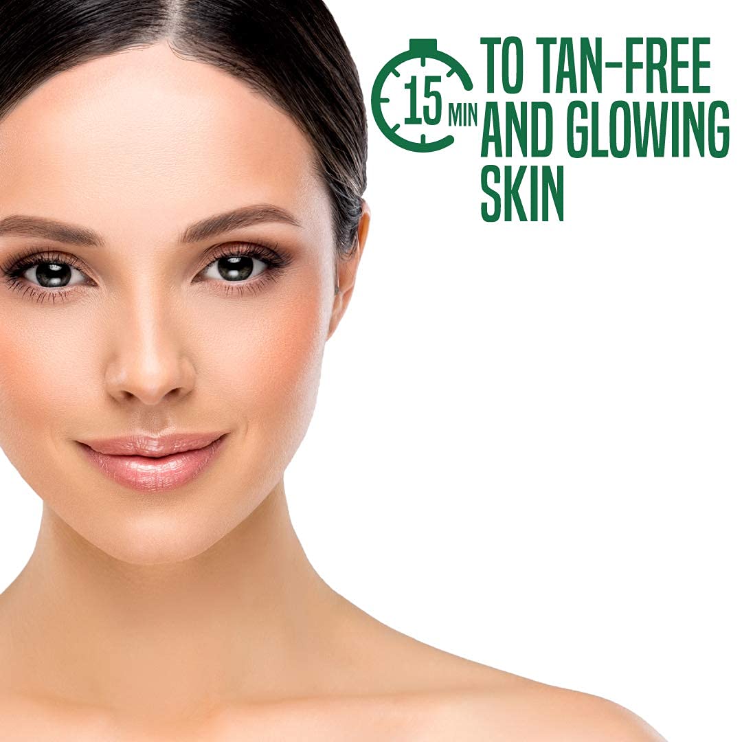 Nature's 4 Natures Lacto Bleach Tan Removal Cream with Milk & Honey - 50gm | Skin Brightening & Whitening Treatment | Perfect for Face, Hands & Body | Dark Spot Corrector for Summer & Sun Exposure