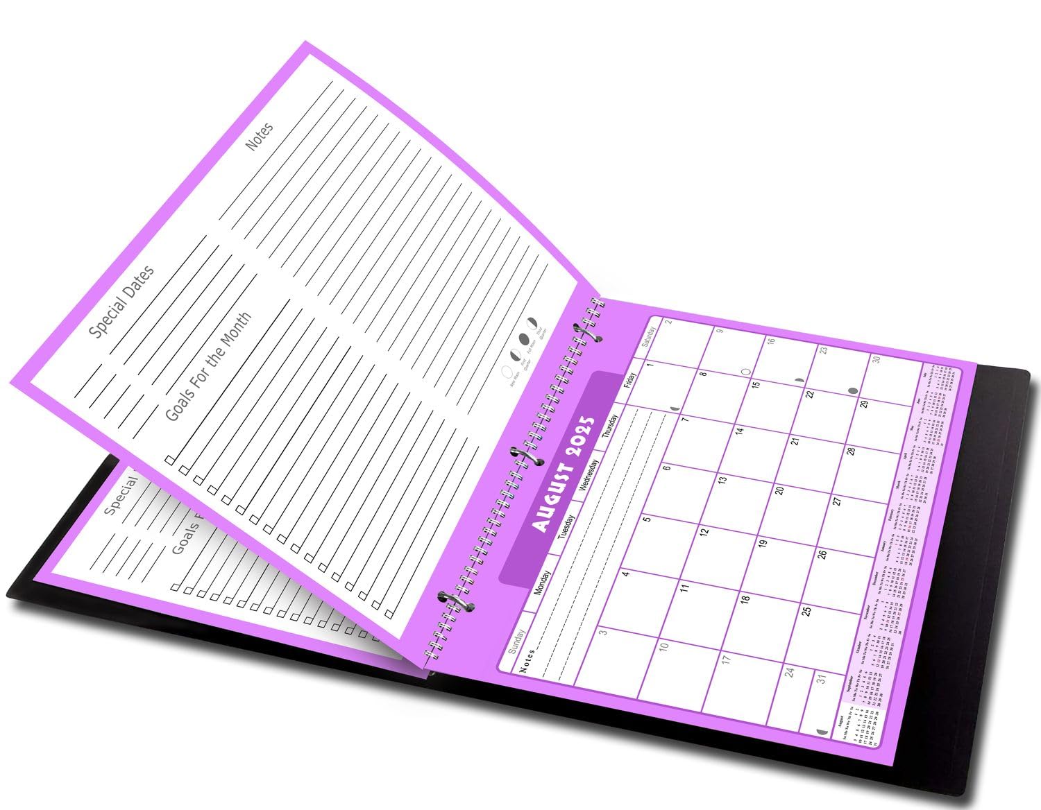 2025-2026 12-Month Academic Wall & Desk Planner | Student & Teacher Calendar | Fits 3-Ring Binder | Perfect for Classroom, Homeschool & Office Organization (Edition #005)