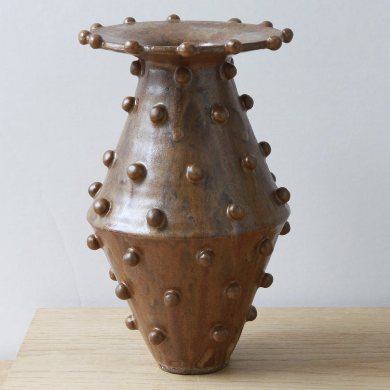 Emmet Cedar Wood Vase - Handcrafted Rustic Home Decor for Living Room, Bedroom & Wedding Centerpieces