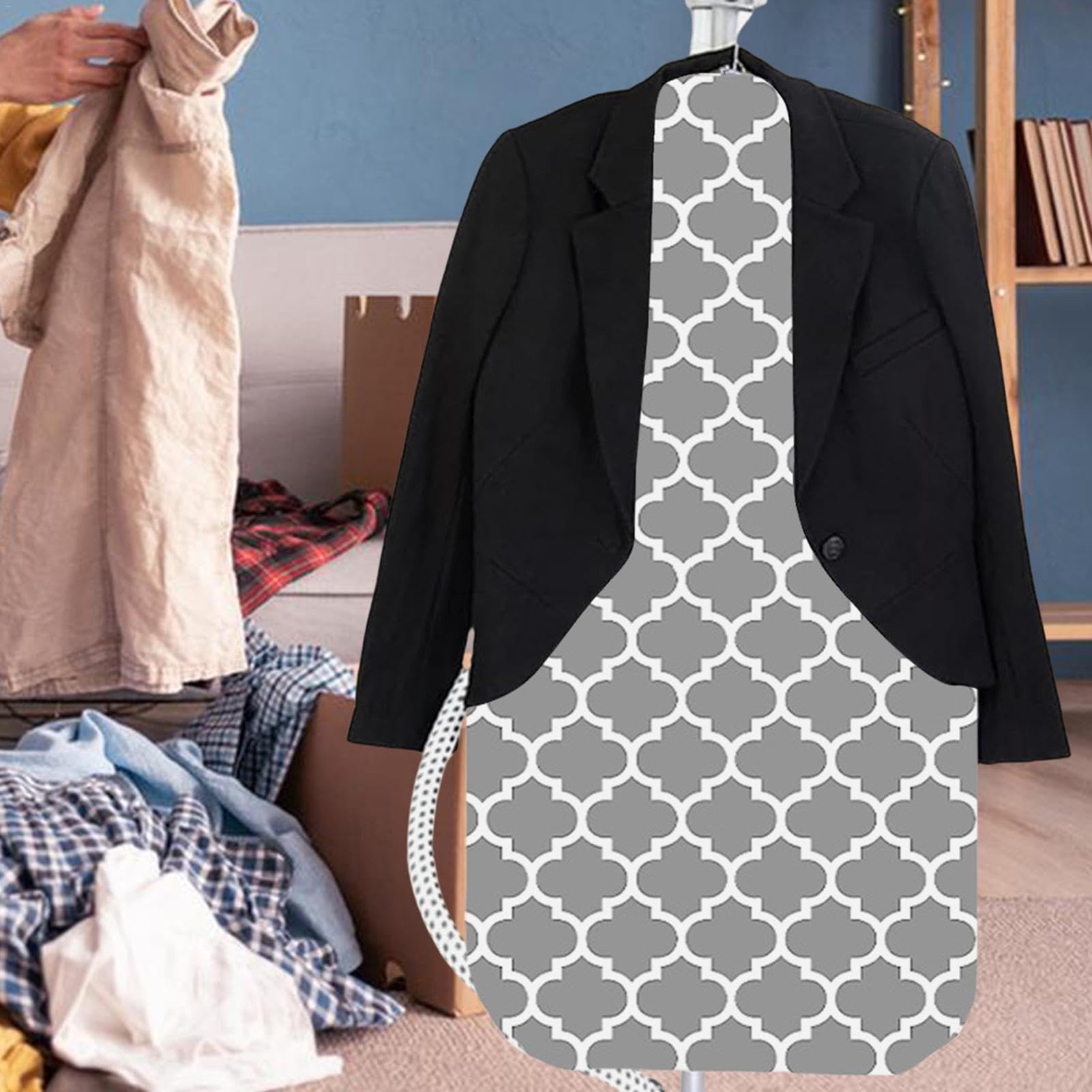 Hanging Steamer Pads - Heat Resistant Garment Steamer Press Pad for Handheld Steamers | Ironing Mat & Steamer Board for Wrinkle-Free Clothes | Perfect for Travel, Home & Office Use