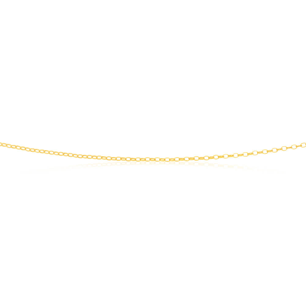 9ct Magnificent Yellow Solid Gold Belcher Chain for Women - Elegant Jewelry Gift for Birthday, Anniversary & Special Occasions | Durable 9K Gold Necklace for Daily Wear & Formal Events
