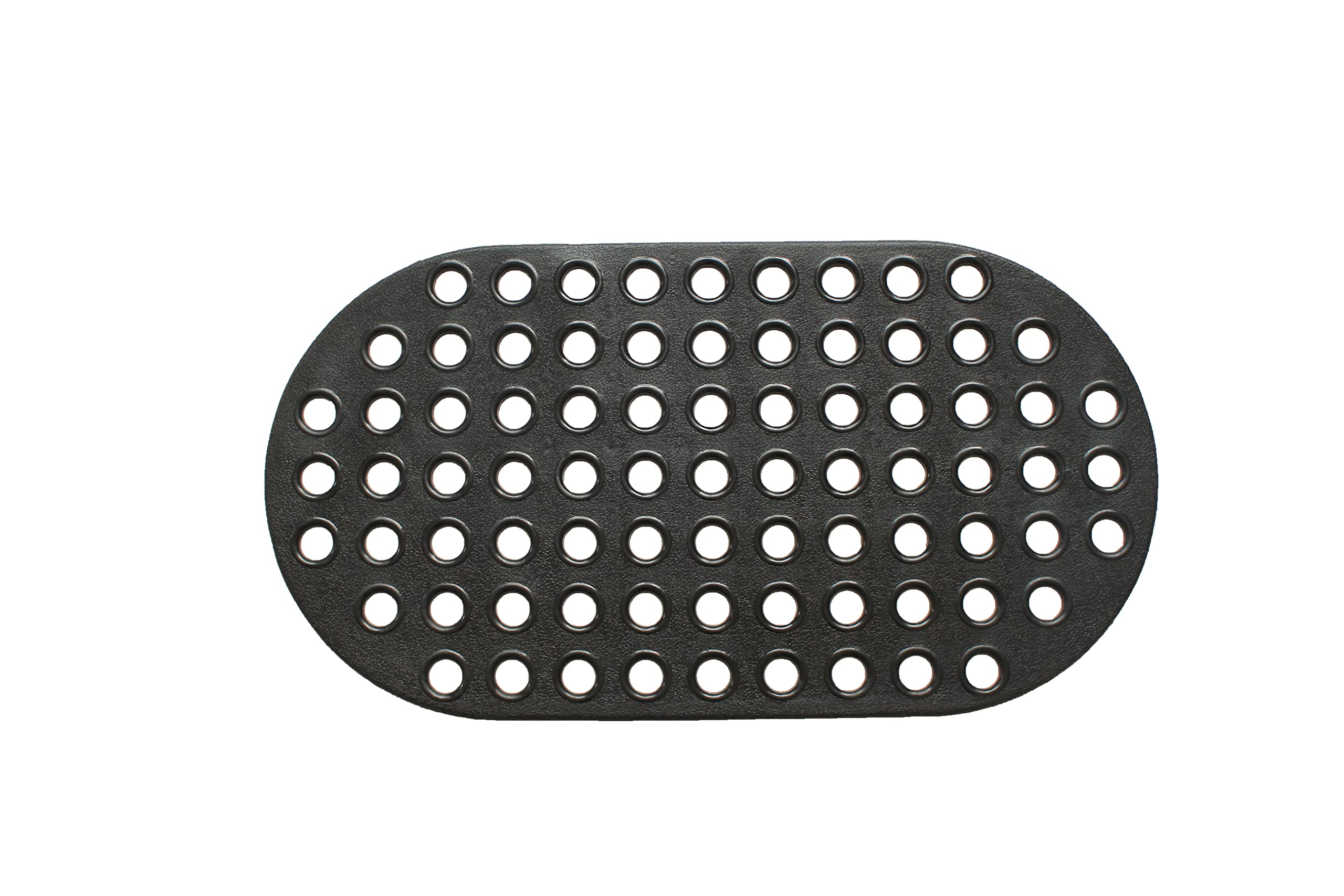 Non-Slip Shower Mat for Bathtub - 29 x 15 Inch Oval Bath Mat with Strong Suction Cups, Anti-Skid Bathroom Floor Mat for Elderly, Kids & Adults - Perfect for Wet Floors, Shower Safety & Bathtub Comfort