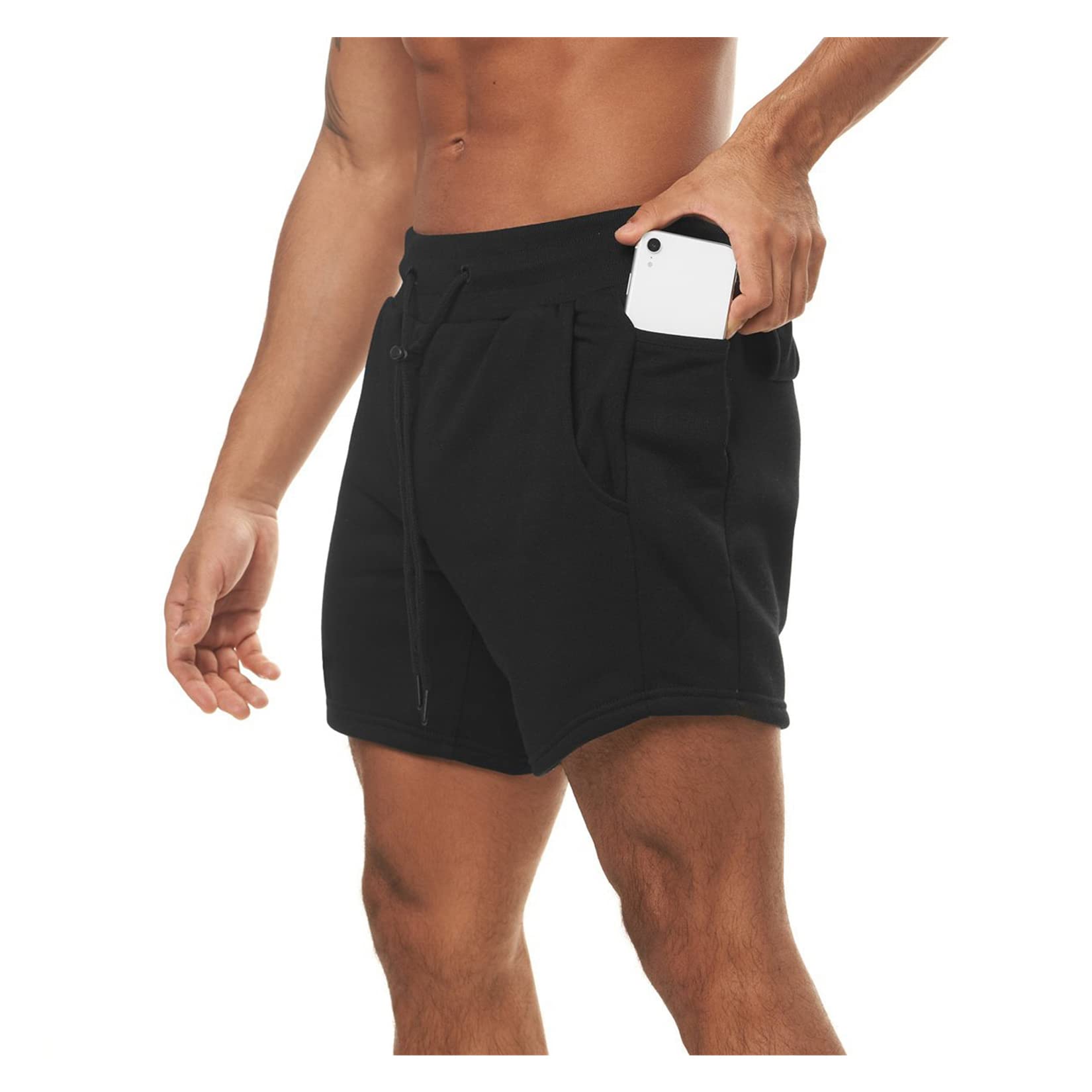 UNeedVog Men's Summer Running Shorts - Quick Dry Jogging Shorts for Fitness, Training & Gym Workouts - Lightweight & Breathable for Outdoor Sports & Active Lifestyle