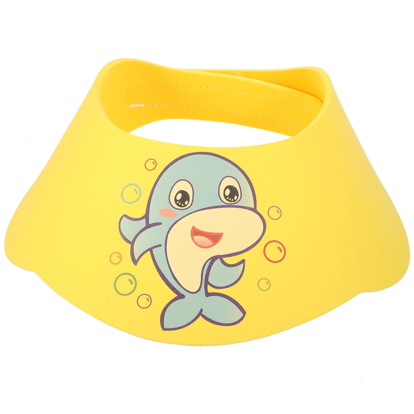 ORFOFE 1pc Shampoo Hair Washing Cap with Eye Cover - Adjustable Shower Visor for Hair Care, Perfect for Elderly, Kids & Post-Surgery Use at Home or Salon