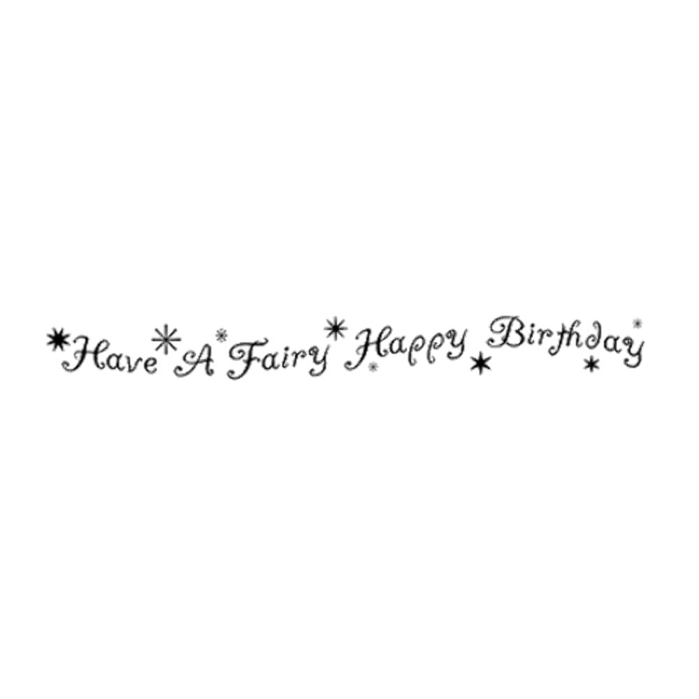 Lavinia Stamps Fairy Happy Birthday Clear Stamps for Card Making - LAV193 | DIY Greeting Cards, Scrapbooking & Paper Crafts