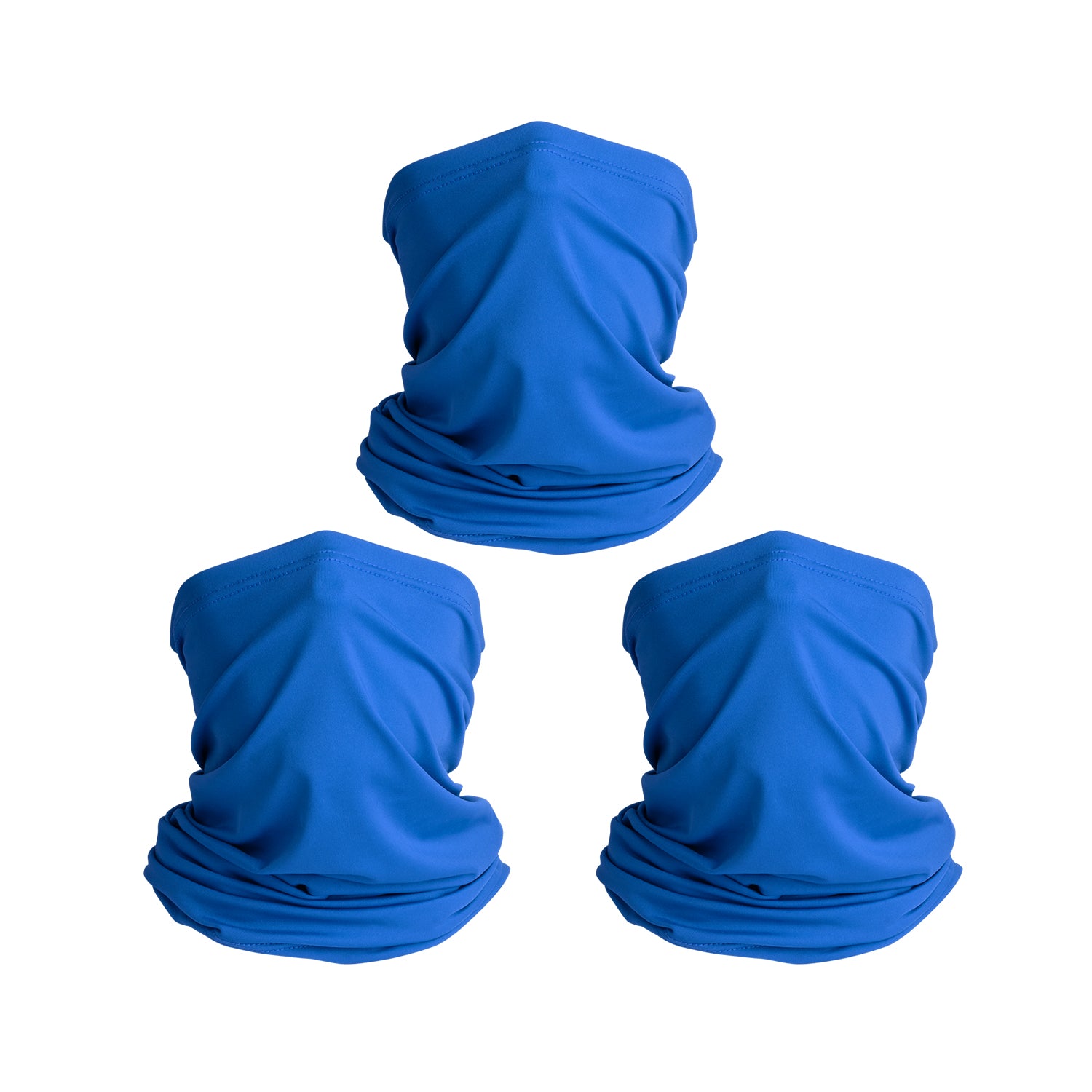 TJKL102 (3 Pack) Kids Bandanas & Neck Gaiters - Soft Cotton Face Coverings for Outdoor Play, Sports & Sun Protection - Unisex Children's Fashion Accessories for Hiking, Cycling & School Activities