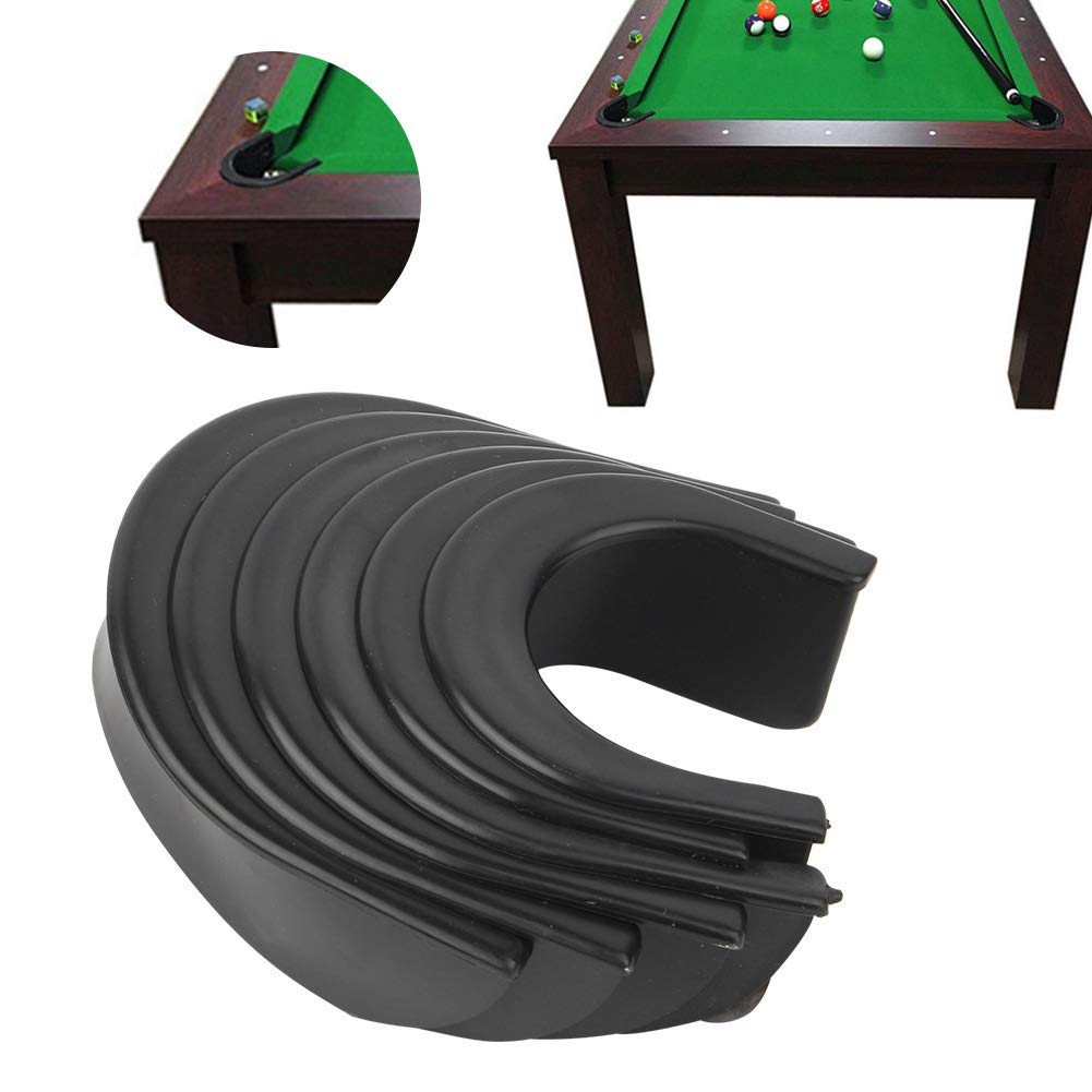 Weiyirot Premium Billiard Hole Liners & Pool Table Pocket Liners Set - Durable Coin-Operated Billiard Accessories for Professional & Home Game Rooms - Perfect for Bars, Arcades, and Billiard Halls