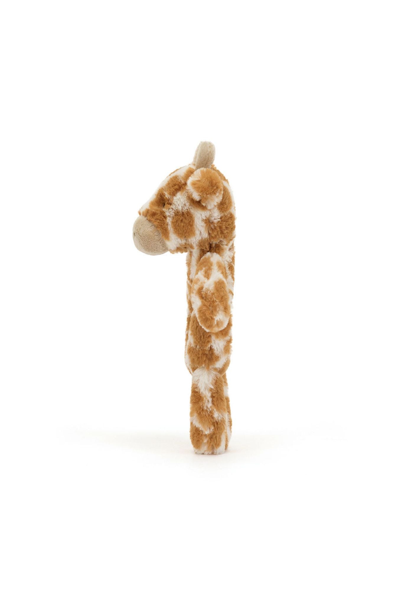 Jellycat Bashful Giraffe Ring Rattle - Soft Baby Teether Toy for Newborns & Infants | Perfect for Sensory Play, Nursery Decor & Baby Shower Gifts