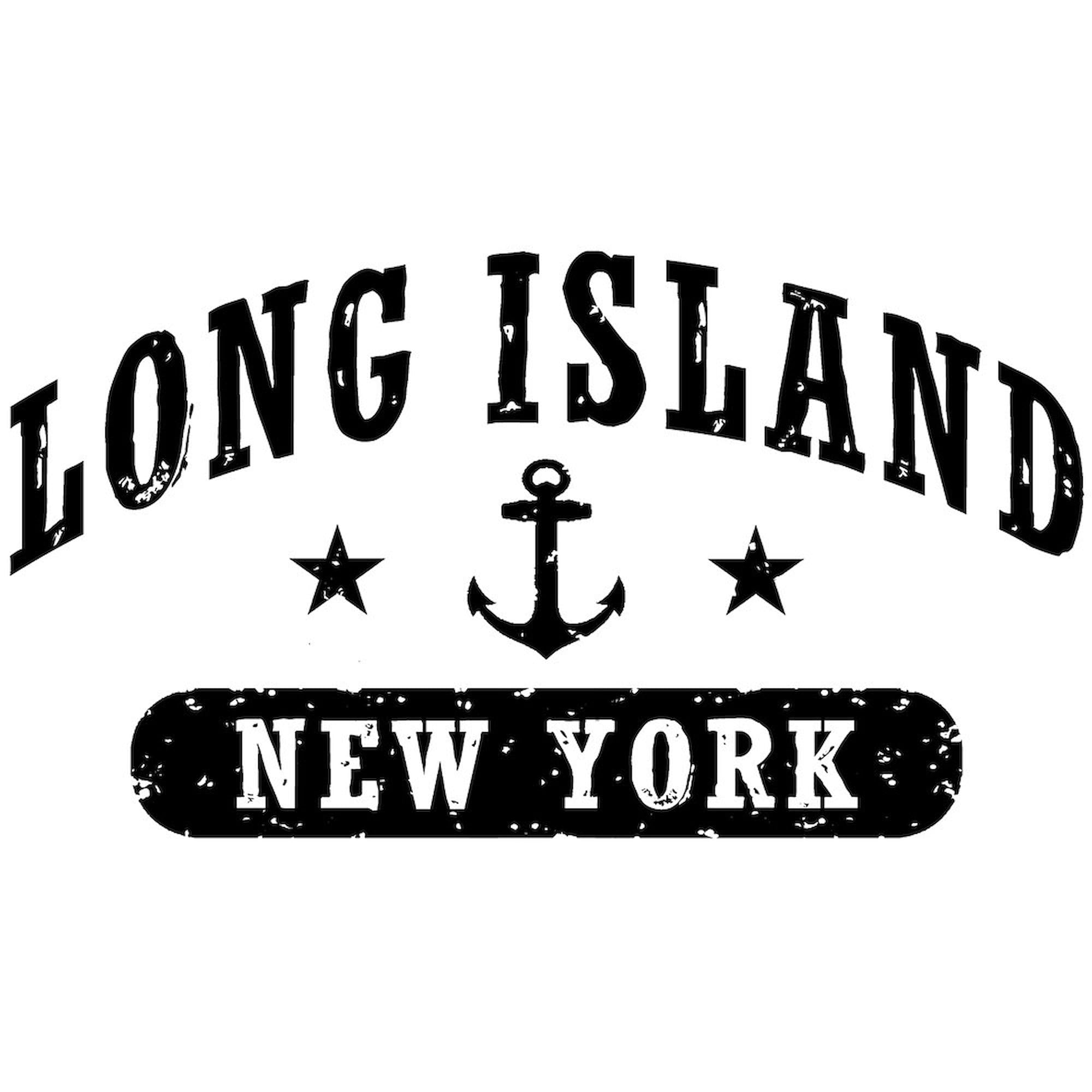 Long Island New York Oval Car Bumper Sticker - Durable Vinyl Decal for Cars, Trucks, Laptops - Show Your NY Pride on the Road