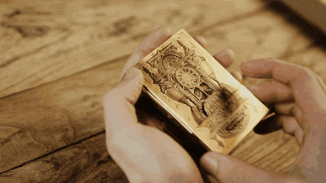 Time Machine Playing Cards - Vintage Design Deck for Magic Tricks, Poker & Card Games | Perfect for Collectors, Gifts & Game Nights