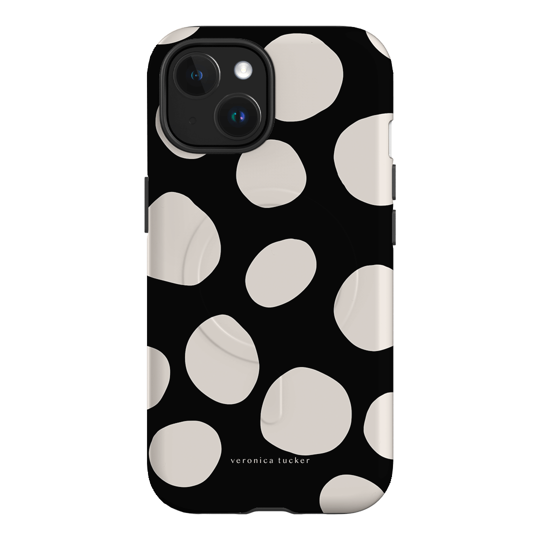 Premium Pebbles Noir Phone Case - Slim Protective Cover for iPhone & Samsung - Perfect for Everyday Use, Travel & Outdoor Activities