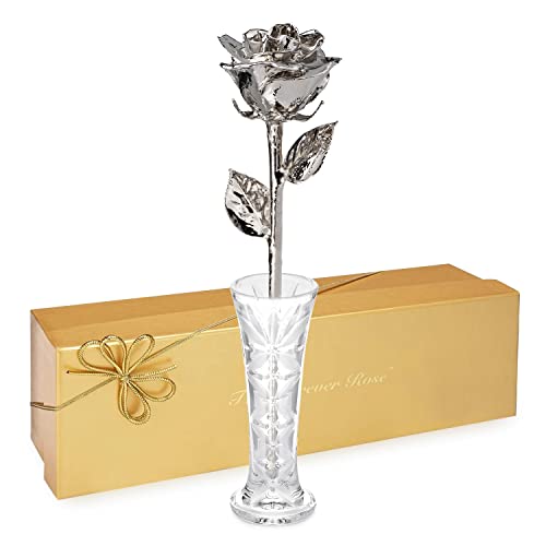 With Clear Glass Bud Vase