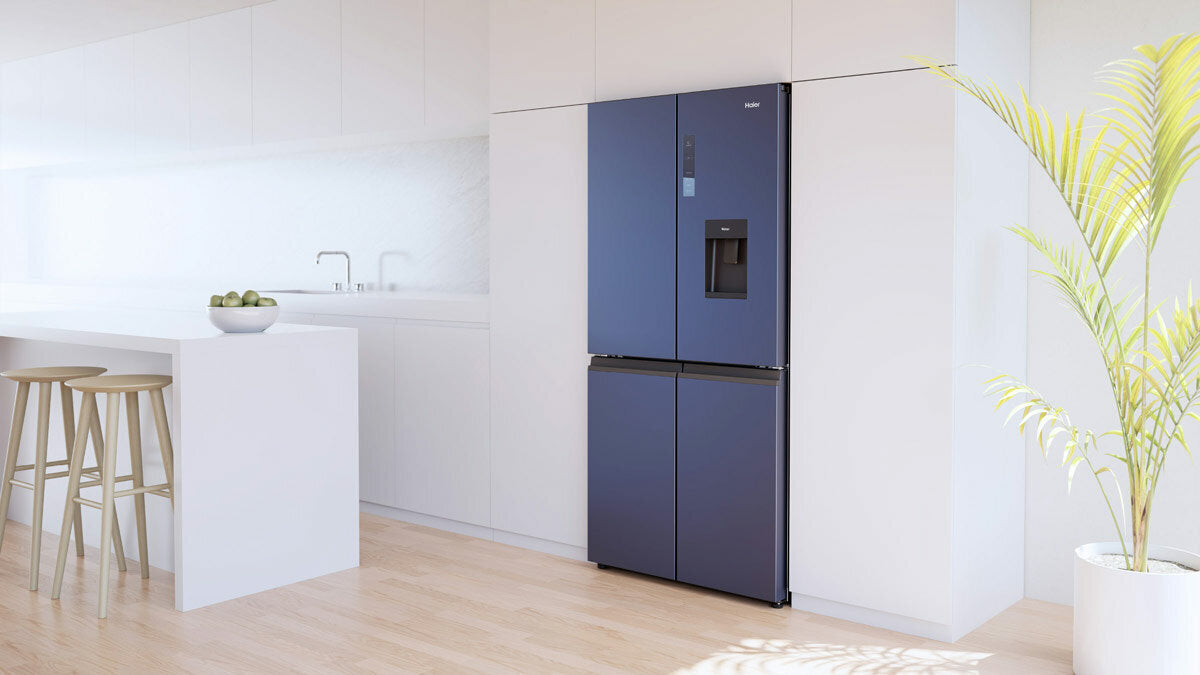 Haier 507L Quad Door Refrigerator in Black - HRF580YPC | Energy Efficient, Spacious Design for Modern Kitchens & Large Families