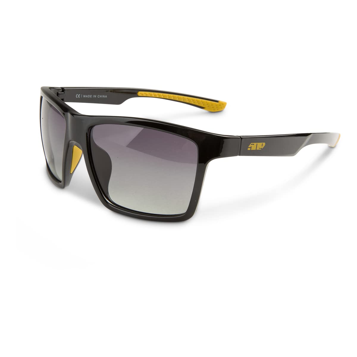 509 Risers Polarized Sunglasses for Men & Women - Black Sand Frame, UV Protection, Lightweight & Durable - Perfect for Driving, Running, and Outdoor Activities