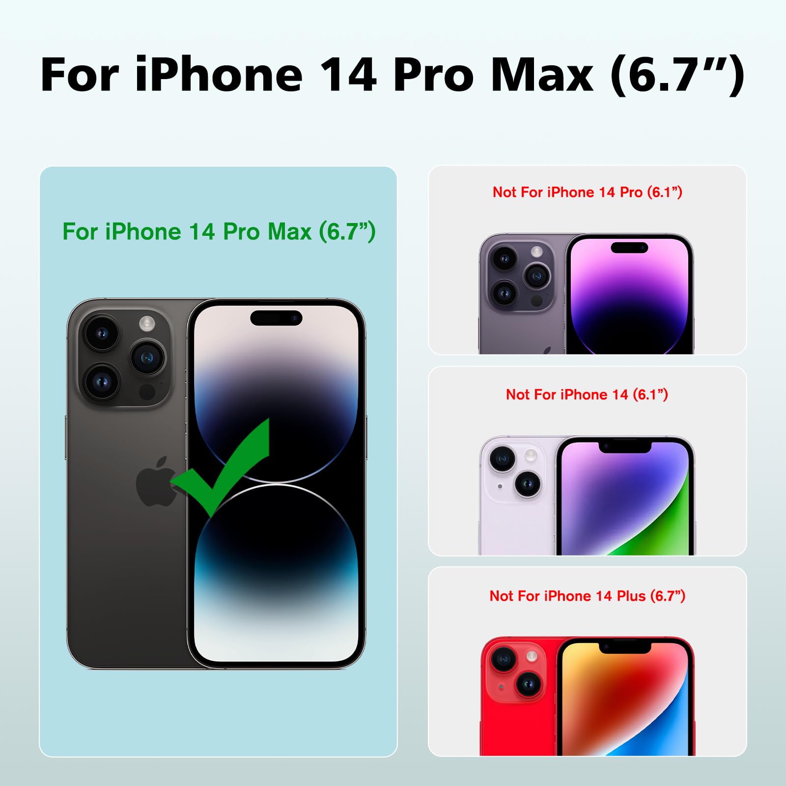 BOANV 6800mAh Battery Case for iPhone 14 Pro Max - High Capacity Rechargeable Charging Case with Portable Protection (1 Pack) | Perfect for Travel, Outdoor Activities & Extended Phone Usage