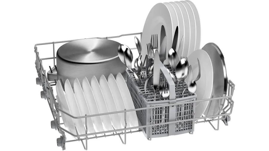 60cm Semi-Integrated Dishwasher - SMI2ITS33E | Energy Efficient, Quiet Operation for Modern Kitchens | Perfect for Small Families and Apartments
